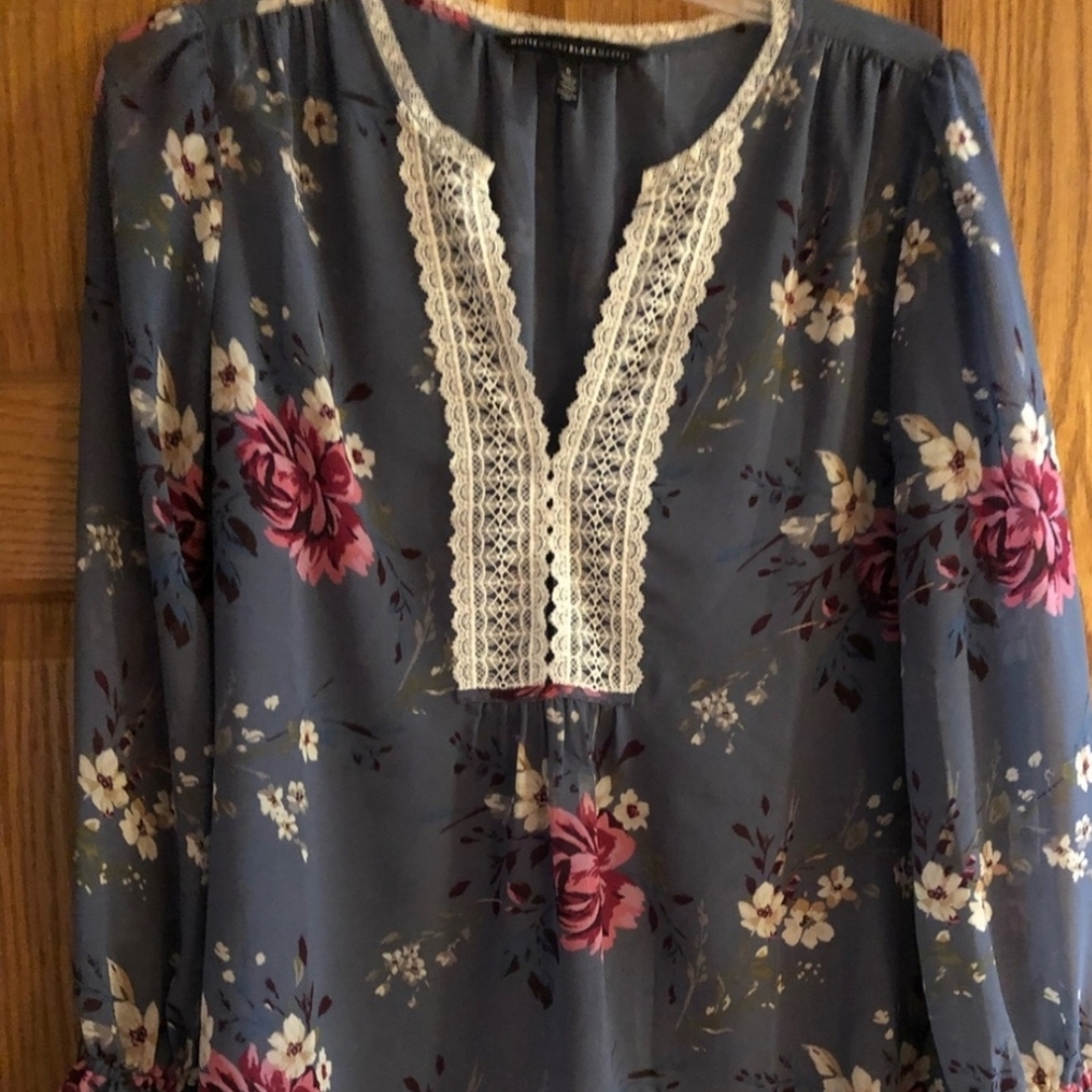 WHBM Floral Tunic
